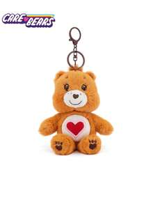 CARE BEARS 爱心熊毛绒钥匙扣套装，可爱钥匙扣，包包挂饰和钱包配件，可爱小熊钥匙扣，包包挂饰，礼物，钥匙圈手提包，单肩包，耳机盒，吊坠，个性化汽车包，钥匙挂钩，完美的手提包、单肩包和车钥匙配件 | 可爱卡通动物设计 | 理想的生日礼物，圣诞礼物 - 彩色 - 查看 7