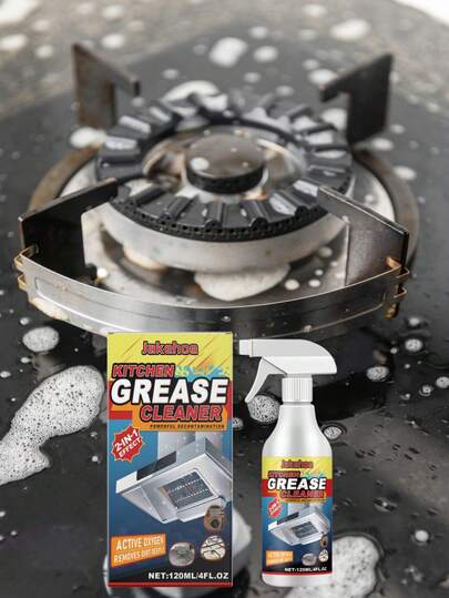 jakehoe Kitchen Degreasing Cleaner - Durable Cleaning Spray - Suitable For Stubborn Stains, Stovetops, Grills, Drip Trays And Ovens - Can Be Used On All Surfaces