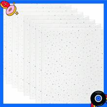 8-Pack Iron-On Rhinestone Sheets For Clothing Crystal Heat Transfer Decals For DIY Jackets, Jeans, Hats Glitter Bling Patches For Heat Press Application On Apparel(2mm & 3.5mm Mixed Sizes) - Default - View 1