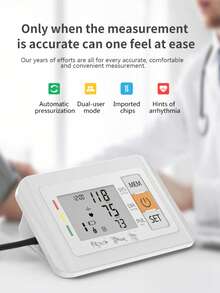 Automatic Blood Pressure Monitor,Blood Pressure And Pulsemeasurement - ALPS-GRAY - View 7