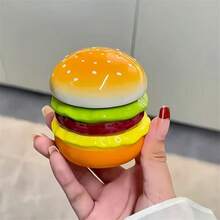 1個高級奢華陶瓷漢堡造型牙籤架 時尚桌面裝飾 棉棒與線繩收納盒 - 查看 9