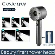 Modern Hand-Held Shower Head, Multi-Function Pressure Nozzle Wall Mounted Hollow Body Spray, Improve The Shower Experience - Shower Set - View 6