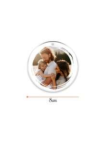 Customized Photo Keychain, Personalized Acrylic Keychain, Family Custom Keychain, Photo Keyring, Mother's Day Gift, Birthday Gift, Anniversary Gift, Couple Gift, Home Decor, Souvenir - Multicolor - View 7