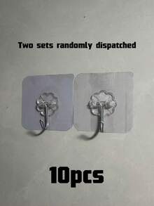 30Pcs Heavy Duty Self Adhesive Wall Hooks Max Load Waterproof Sticky Hooks No Drilling Removable Utility Hooks For Hanging Towel Utensils Keys Cups Bags - Multicolor - View 11