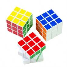 1个碳纤维贴纸，适用于3x3x3速拧魔方，Magico益智礼品手指灵巧拼图玩具 - 彩色 - 查看 7