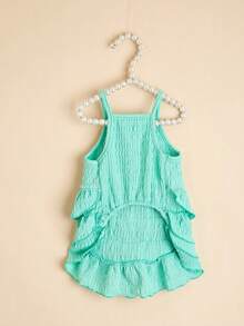 1pc Dog/Cat Candy Layered Tutu Dress, Lightweight Spring/Summer Princess Skirt For Small Pets Like Poodle - Blue - View 4