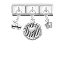 Bộ 3 vòng tay mặt dây chuyền tự lắp ráp, gồm các họa tiết trái tim, mặt trăng, bướm, hoa, thích hợp cho Giáng sinh, Năm mới, Halloween, Ngày Valentine, với thiết kế đính đá lấp lánh, phụ kiện không thể thiếu cho Giáng sinh & Halloween, sản phẩm địa phương, thiết thực & thời trang, phong cách Giáng sinh, thiết kế quyến rũ, trang sức thép không gỉ, đồ trang trí Giáng sinh, gợi ý trang phục dự tiệc, quà tặng Giáng sinh, phong cách đen thanh lịch, phụ kiện Halloween, thích hợp làm quà tặng dự tiệc cho bạn bè/gia đình/các cặp đôi. - M294055 - Xem 12