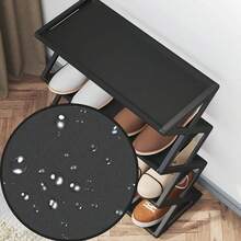 Zapatera Organizadora de 4 Niveles, Estante Plegable para Zapatos, Ahorra Espacio, Organizador Multiusos para Hogar - Ver 4