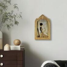 Picture Frame, Gold Vintage Arched Frame Decor For Tabletop And Wall Mounting, Antique Arched Photo Decor For Home, Gold, 4x6 Inch - 金色復古4x6英寸 - 查看 10