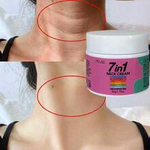 MELAO 7合1颈霜，蕴含牛油果、胶原蛋白、透明质酸和维生素C，紧致提拉颈部肌肤，保湿提亮，改善肤质，50克/1.76盎司 - 膏狀 - 查看 2
