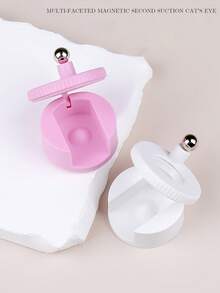 Beginner Automatic Glass Bead Cat Eye Magnetic Tool, Super Strong Magnetic Multi-Function Wide Beam Cat Eye Nail Polish Gel Glitter Pressing Long-Lasting DIY Beauty Gift For Women - Multicolor - View 3