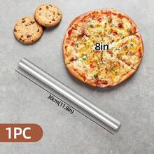 不锈钢擀面杖，可重复使用不粘面团擀面杖，厨房工具，适用于披萨、馅饼、蛋糕、面条、烘焙及节日活动 - 彩色 - 查看 10