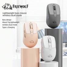 A3 无线蓝牙双模可充电鼠标，笔记本电脑超薄办公游戏鼠标 - 查看 2