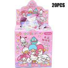 SANRIO Hộp 10 cục tẩy hoạt hình ngẫu nhiên, hộp quà văn phòng phẩm bất ngờ sáng tạo - Thích hợp sử dụng ở trường học, văn phòng và nhà, quà tặng lý tưởng cho các bữa tiệc ngày lễ (Kiểu dáng ngẫu nhiên) - Nhiều màu - Xem 7