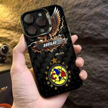 Estuche para teléfono con diseño de águila y rayo Compatible con estuches para teléfonos   17  16 Pro Max  15 Pro Max  13 y  12 Hecho de material de TPU, diseño nuevo y elegante que brinda protección contra golpes y caídas Un gran regalo para familiares, amigos, seres queridos, novios/novias y para días festivos y aniversarios - Negro - Ver 3