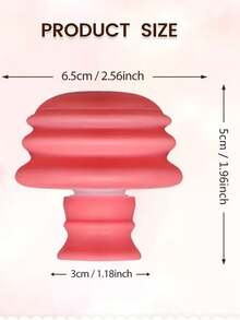 1 pieza Ejercitador para tensar la barbilla, el cuello y la línea de la mandíbula de la mujer, entrenador de doble mentón y levantamiento de la piel en V, herramienta de ejercicio facial portátil y linda - Multicolor - Ver 5