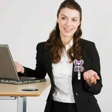 Easter And Spring Badge Reel/Bunny Badge Reel/ Nurse Badge Reel, ID Holdegr/ Gift, Easter Egg Badge Reel/ Teacher Badge Reel - C-multicolor - View 6