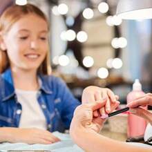 Nail Art Quartz Cuticle Pusher & Nail Buffer – Cuticle & Dead Skin Remover, Nail Surface Smoothing & Prep Tool For Manicure Care - Black - View 3