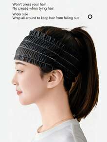 Disposable Non-Woven Elastic Hair Bands, Headbands, Hair Ties, Facial Cleansing Headwraps Summer Hair Accessories Beach - Multicolor - View 5