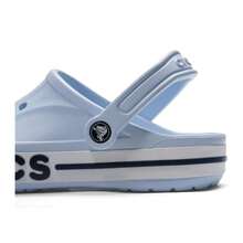 Crocs Dép bít mũi unisex, màu xanh cổ điển, giày lười thoải mái, kiểu dáng 205089-4JQ - Màu xanh khoáng chất - Xem 8