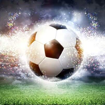 1套[30*30厘米/11.8*11.8英寸][40*40厘米/15.7*15.7英寸]5D亚克力钻石画套装，足球图案，适合成人初学者DIY马赛克钻石画，全钻手工DIY钻石画，适用于客厅、卧室、办公室墙面装饰挂画，惊喜艺术家居装饰礼物，送给家人和朋友