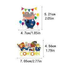 50pcs Stitch Cartoon Stickers, Stitch Party Favors, Nick And Judy Cartoon Stickers, Waterproof Stickers For Books, Diaries, Phone Cases, Laptops, Tablets, Water Bottles, Suitable For Holidays, Birthdays, Rewards, Gift Decorations Scrapbook Supplies Stationery Funny Stickers - Multicolor - View 6