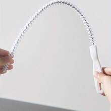 1pc Drain Cleaner Brush, Flexible Drain Clog Remover Tool, Cleaning Supplies, Cleaning Tools - A - View 10