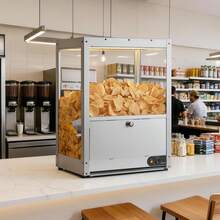 Potato Chip Display Case, 200W, 10lbs