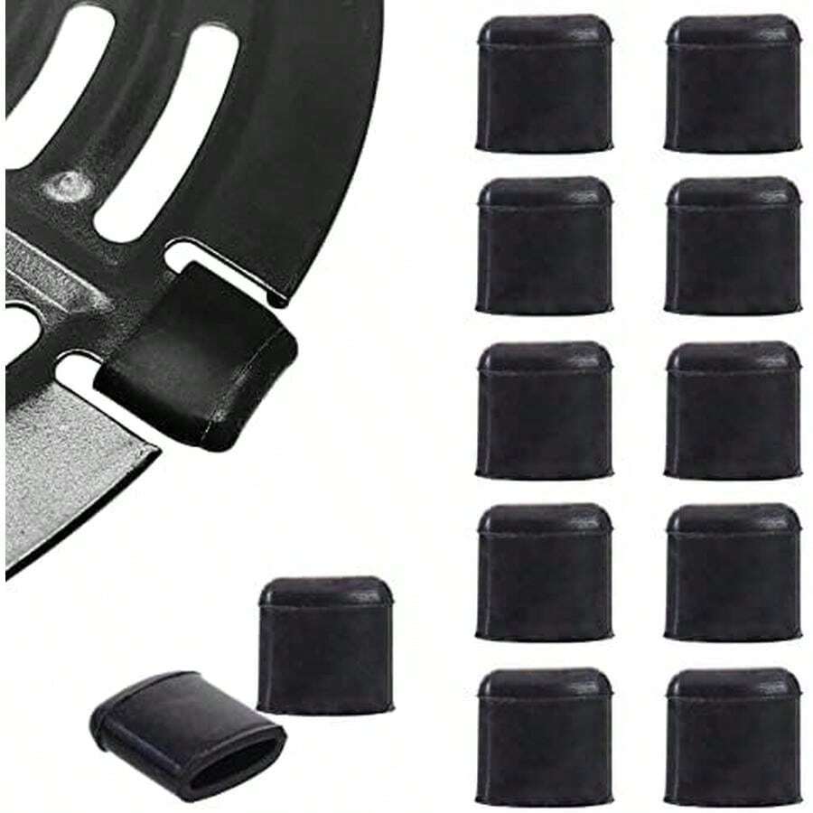 Air Fryer Replacement Rubber Bumpers 12 Pcs DGQ Air Fryer Rubber Feets Slicone Rubber Rack Rubber Tips Anti Scratch Protective Covers For Air Fryer Crisper Plate Replacement For Chefman Gowise Powerxl - / - View 1