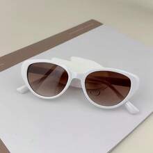 1 chiếc kính mắt mèo thời trang tối giản dành cho nữ, thích hợp cho kỳ nghỉ hè, đi biển, làm phụ kiện trang trí. - Nhiều màu - Xem 15