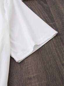 Disney  Minnie Mouse Print Women'S Casual Short-Sleeve T-Shirt, A Stylish Top For - trắng - Xem 3