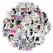 60 miếng dán hình nhân vật hoạt hình NANA nổi tiếng, hình Nana Matsumoto và Nana Osaki, dùng trang trí sổ tay/lịch trình, chống thấm nước, thích hợp để tự làm sổ lưu niệm, dán ốp điện thoại, ván trượt, vali, sổ tay, cốc, làm quà tặng nhỏ. - 1 Set - Xem 1