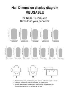 24片中号方形人造指甲，法式白色边缘，饰以清新淡雅的3D球形花朵，并点缀珍珠和金珠。这款按压式人造指甲适合女士日常、派对和舞会等场合的美甲装饰。 - 彩色 - 查看 5