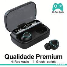 Auriculares Bluetooth Inalámbricos ST-W125 con Estuche de Carga, Tecnología Bluetooth 5.4, Batería de 40mAh en Auriculares y 300mAh en Estuche, Llamadas Telefónicas y Reproducción de Música, Diseño Pequeño y Portátil, Carga Rápida vía USB, Compatibles con Teléfonos y Tablets, Color Negro y Blanco Disponibles - Ver 2