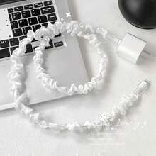 简约透明充电器保护套装。兼容苹果 17/17 Pro/17 Pro Max/17 Air/16/15/14/13/12/11 型号的充电器。套装包含数据线保护带和充电头保护盖，可防止数据线开裂并保护其免受灰尘侵扰。 - 無色 - 查看 2