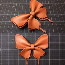 4pcs DIY Butterfly Faux Leather Craft Kit - Acrylic Templates For Handmade Bag, Wallet, Pendant, DIY Wallet Making - A - View 3