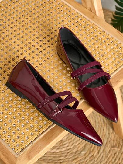 Giày bệt Mary Jane nữ - Kiểu dáng cổ điển và đa năng, đế cao su mềm và lót PU êm ái - Thoải mái cho công sở và trang phục thường ngày, phù hợp để mang cả ngày trong mùa đông, giày bệt nữ, thanh lịch, mới mẻ, thời trang, tối giản, dễ xỏ, quà tặng cho Ngày Valentine, Ngày của Mẹ và các dịp khác, đám cưới, tiệc tùng, công sở và nhiều phong cách khác nhau.