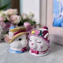 Handmade Ceramic 3D Sculpture And Hand-Painted Cute Cat Teapot, Coffee Pot, Couple Cups, Tea Cups, Suitable As Christmas, Valentine's Day, Mother's Day And Birthday Gifts - Multicolor - View 14