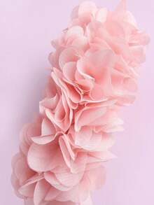 1个布艺花朵发箍，可爱时尚，适合春夏、婚礼、派对等场合。 - 彩色 - 查看 4