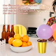 20/40个装马卡龙粉色烘焙纸杯，加厚防油耐热纸杯蛋糕衬垫，高品质甜点杯，适用于家庭烘焙、派对、婚礼、毕业典礼及其他聚会场合 - 查看 5