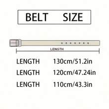 经典黑色皮带扣，休闲商务两用，跨境电商畅销款 - 彩色 - 查看 2