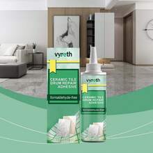 瓷砖裂缝修补胶，家居建材墙砖空心、松动、翘曲边缘填充剂，密封修补 - 100g - 查看 5