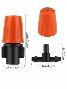 花园灌溉系统滴灌套件，带可调节喷嘴滴灌软管，节水型自动灌溉套件，适用于花园温室、花园草坪 - 灌溉套裝 - 查看 2