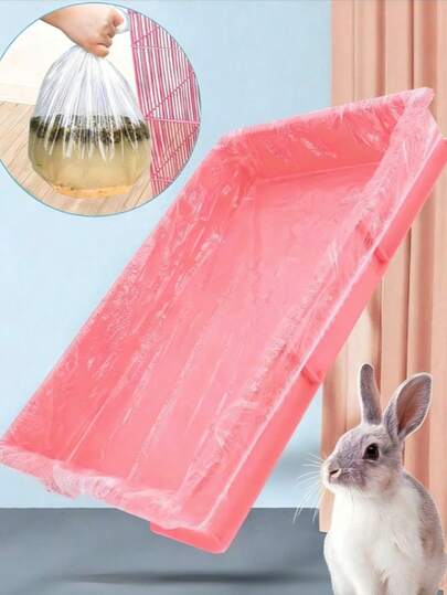 10/50 miếng lót nhựa dùng một lần đa năng cho lồng thú cưng, thích hợp cho lồng thỏ, lồng chim, túi đựng chất thải cho mèo, tấm lót vệ sinh cho chó, thảm lau chùi.