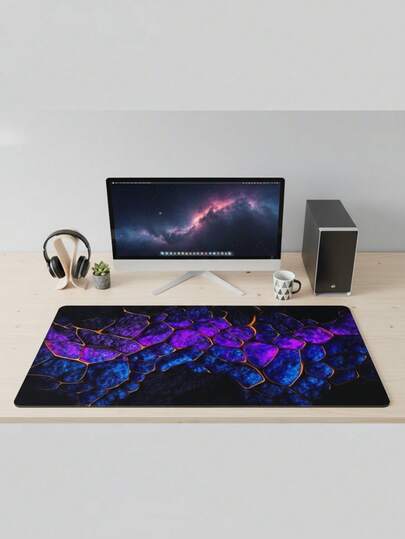 Large Gaming Mouse Pad, Suitable As Keyboard Mat, Desk Mat Or Book Stand, Ideal For Gamers, Office And Dorm Use, Compatible With Mouse And Trackball, Computer, Office And Gaming Environment, Great Gift For Gamers