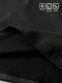 This Disney Toy Story Classic Character Full-Print Boys' Crew Neck T-Shirt Features A Buzz Lightyear Logo On The Front And A Collection Of Classic Characters Including Buzz Lightyear, Woody, Jessie, The Alien, Hammer Pig, Rex, HeartPony, And Slinky Dog On The Back. It Also Includes The Retro "TOY STORY Est. 1995" Lettering. Perfect For Extended Visits To Disney Parks, Toy-Themed Birthday Parties, Retro School Outfits, After-School Activities, Family Retro Movie Parties, Summer Retro Outings With Playmates, And Retro-Style Photos At Theme Parks. A Must-Have For Parents To Share Nostalgic Moments On Social Media. A Perfect Keepsake For Family Trips And Childhood Memories, Satisfying Both Nostalgic Parents And Children's Everyday Casual Wear Needs. - Black - View 8