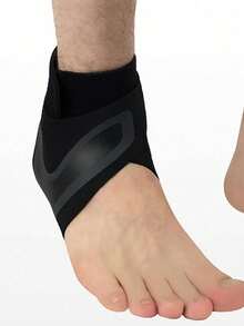 1 pieza Soporte de compresión ajustable para articulación del tobillo - Manga deportiva elástica y transpirable con cierre de gancho y bucle, adecuada para baloncesto, fútbol, correr y otros deportes - Sin electricidad requerida, diseño de soporte específico para deportes, tela transpirable - multicolor - Ver 4