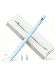 1pc Pencil Compatible With Apple 2018-2024 Publish,120 MAh Li-Ion Battery Faster Charge,PalmRejection,Tilt Sensitivity Compatible With Apple Pen, Stylus Pen Compatible With 10th /9/8/7/6th, Pro11/12.9/13/Inch M4, IPadAir 3/4/5/M2, Mini 5/6[No Magnetic Charging Function] - Multicolor - View 8