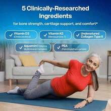 SciatiEase Labs SciatiComfort Spine & Disc Formula Capsules | Doctor Formulated | 5 Research Backed Ingredients | Supports Bone, Cartilage & Inflammatory Response | 60 Capsules | Dietary Supplement - 3件 - 查看 7