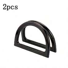1pc/2pcs/10pcs Bag Handle Replacement Accessories, 5 Colors, 2 Pieces Per Color, Multi-Color Multi-Function, Suitable For Handmade Beach Bags, Crochet Handbags, DIY Handbag Making, Bag Handles, Resin Handles - Multicolor - View 12